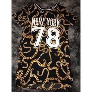 H&M chain t shirt dress